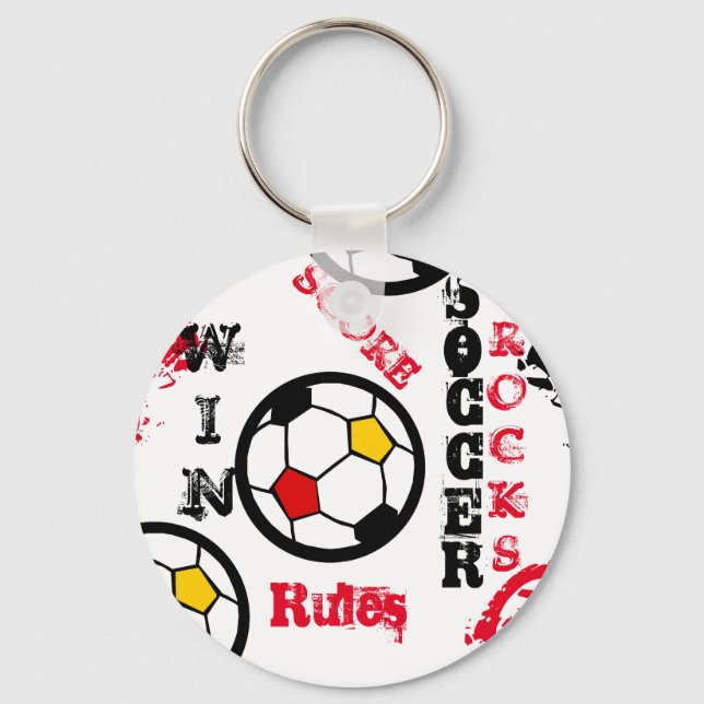 SOCCER KEYCHAIN (Front)