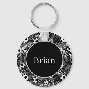 Soccer Keychain