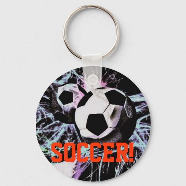 SOCCER! KEYCHAIN (Front)