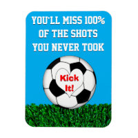 Soccer - Kick It! Magnet