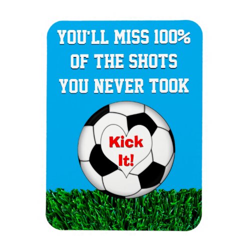 Soccer _ Kick It Magnet