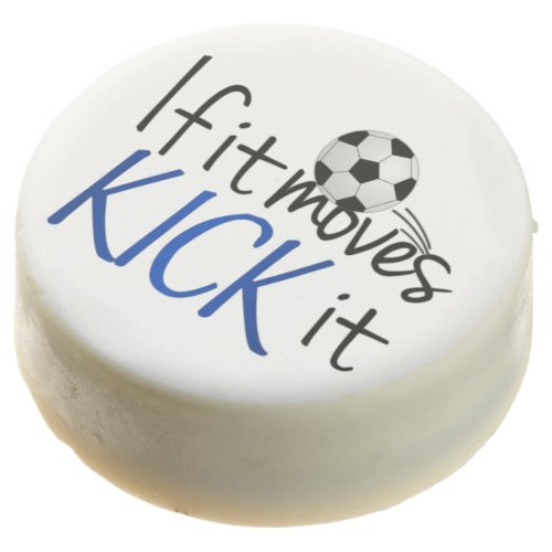 Soccer Kick It  _  One Dozen Dipped Oreo Cookies