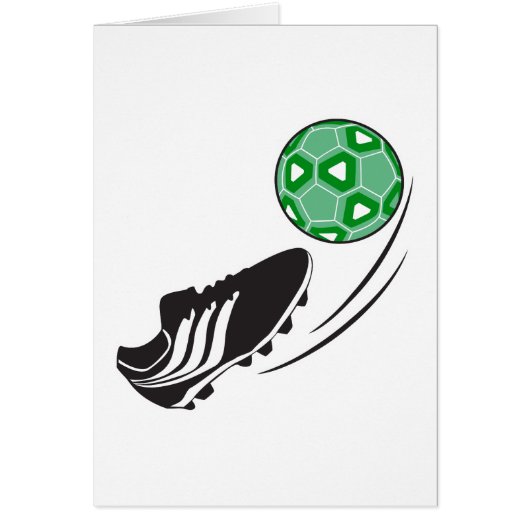 soccer kick kicking ball graphic (Front)