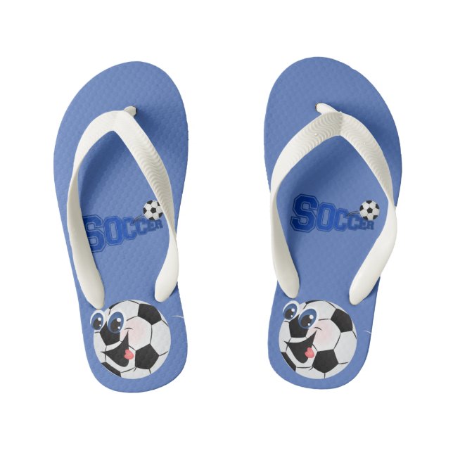 Soccer -  Kid's Flip Flops (Footbed)