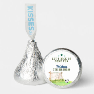 Soccer “Let’s Kick Up Some Fun” Any Age Birthday Hershey®'s Kisses®