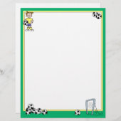 Soccer Letterhead (Front/Back)