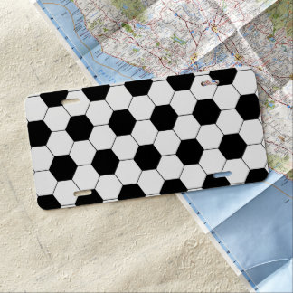 Soccer License Plate