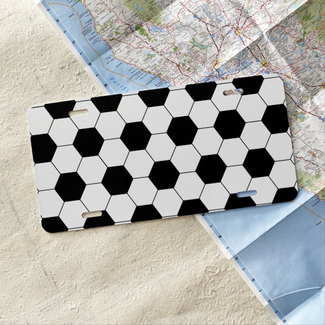 Soccer License Plate (In Situ)