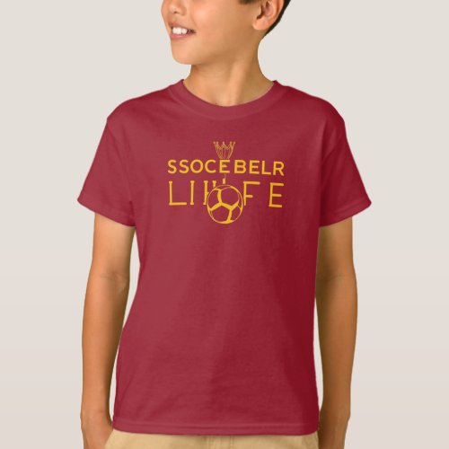 Soccer Life T_Shirt Design