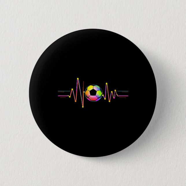 Soccer Ll Waveform  Button (Front)