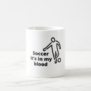 Soccer love fan player Coffee Mug