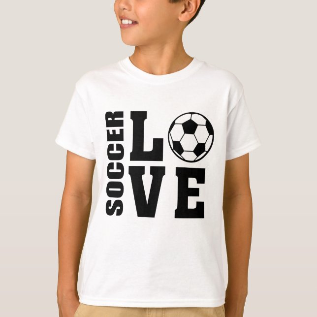 Soccer Love, Soccer T-shirt (Front)