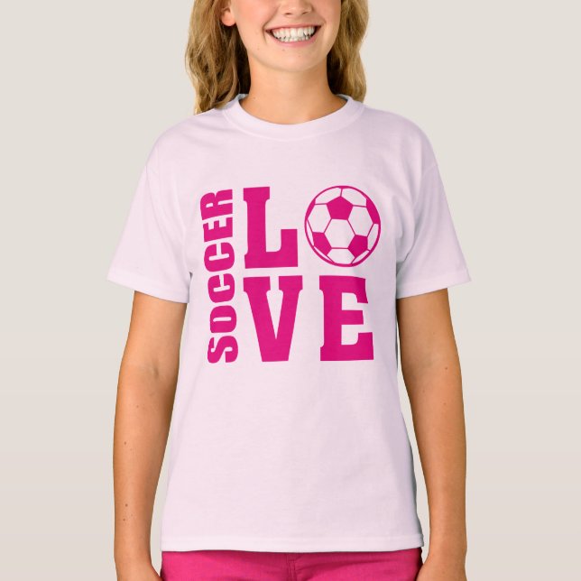 Soccer Love, Soccer T-shirt (Front)
