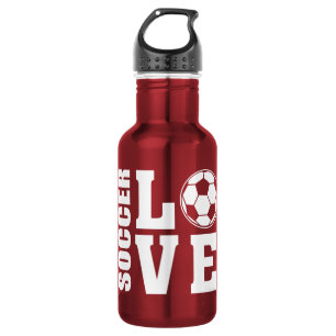 Soccer Love Water Bottle