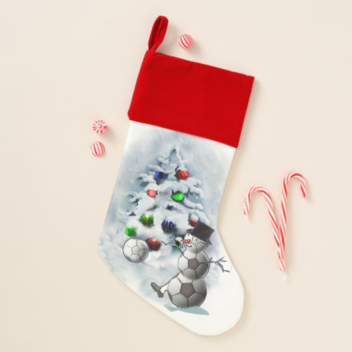 Soccer Lovers Christmas Christmas Stocking