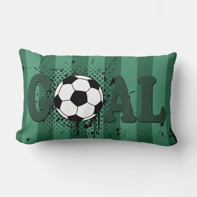 Soccer Lumbar Pillow (Front)