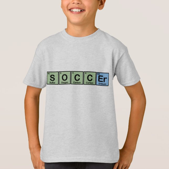 Soccer made of Elements T-Shirt (Front)