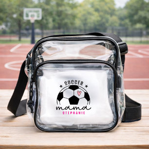 Soccer Mama Clear Crossbody Bag