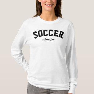 Soccer Mama Cute Sports Mom University College T-Shirt