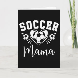 Soccer Mama Soccer Heart Card