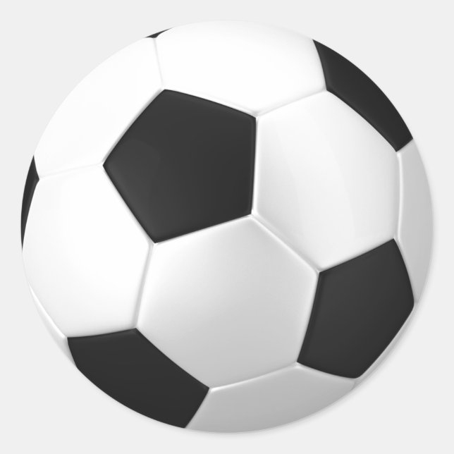 SOCCER ME THIS! CLASSIC ROUND STICKER (Front)