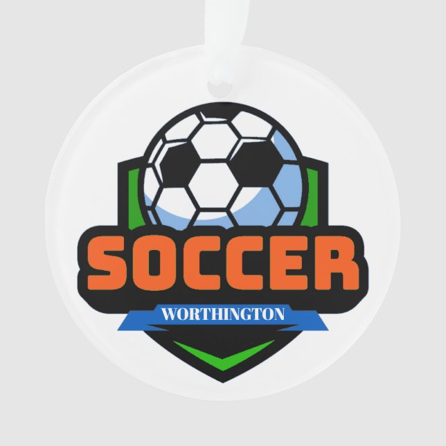 SOCCER Medal Ornament (Front)