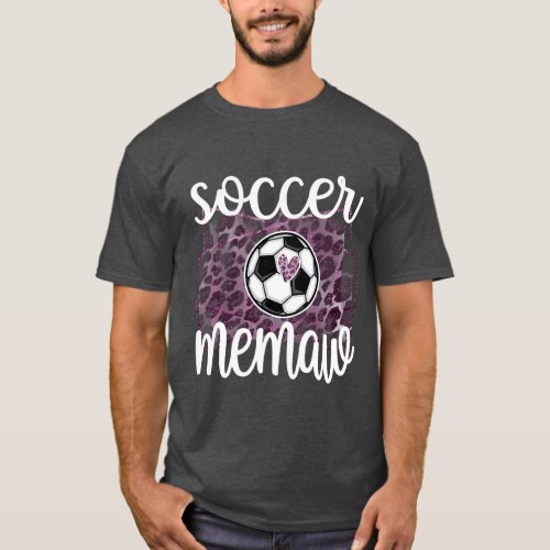 Soccer Memaw Grandma Memaw Of A Soccer Player  fun T_Shirt