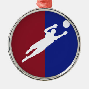 Soccer Metal Ornament