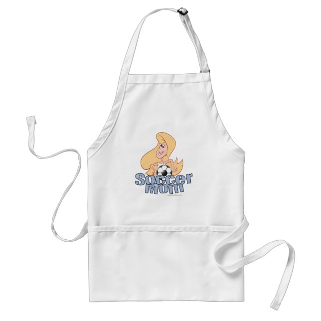 Soccer Mom Adult Apron (Front)