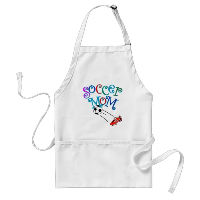 Soccer Mom Adult Apron (Front)