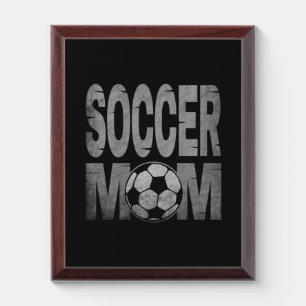 SOCCER MOM  AWARD PLAQUE