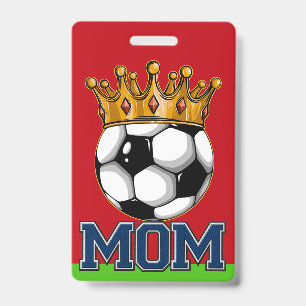 Soccer MOM Badge