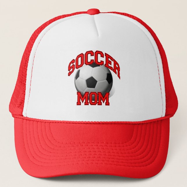 Soccer Mom Baseball Cap / Soccer Mom Trucker Hat (Front)