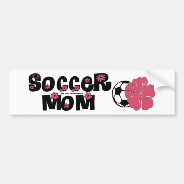 Soccer Mom Bumper Sticker (Front)