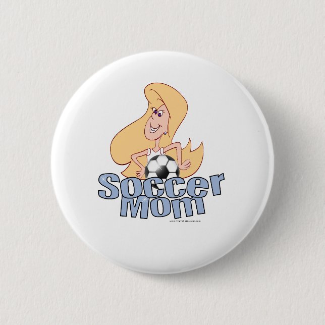 Soccer Mom Button (Front)