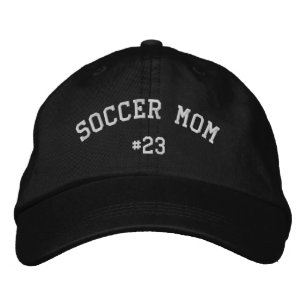 Soccer Mom Cute Embroidered Hat
