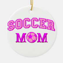 Soccer Mom Drawing And Text All Pink