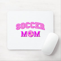 Soccer Mom Drawing And Text All Pink
