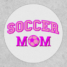 Soccer Mom Drawing And Text All Pink