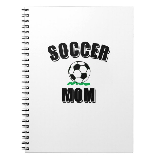 Soccer Mom Drawing And Text Notebook (Front)