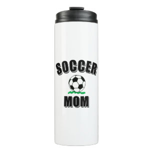 Soccer Mom Drawing And Text Thermal Tumbler
