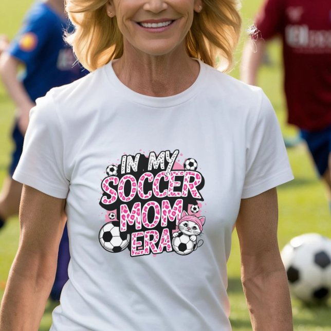 Soccer Mom Era T-Shirt (Soccer Mom Era T-Shirt - Perfect for Cat-Loving Soccer Moms!)