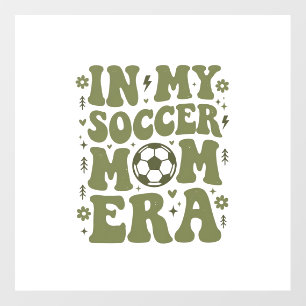 Soccer Mom Era Vintage Sports Mom Shirt Design_1 Floor Decals