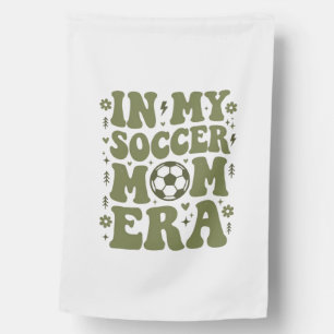 Soccer Mom Era Vintage Sports Mom Shirt Design_1 House Flag