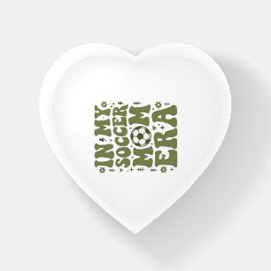 Soccer Mom Era Vintage Sports Mom Shirt Design_1 Paperweight
