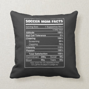 soccer throw pillow