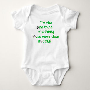 Soccer Mom Football Baby Boy Cute Bodysuit