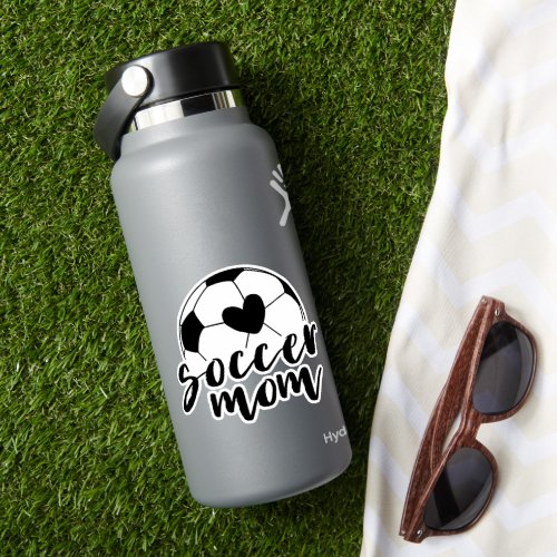 Soccer Mom Heart Ball _ GraphicLoveShop Sticker