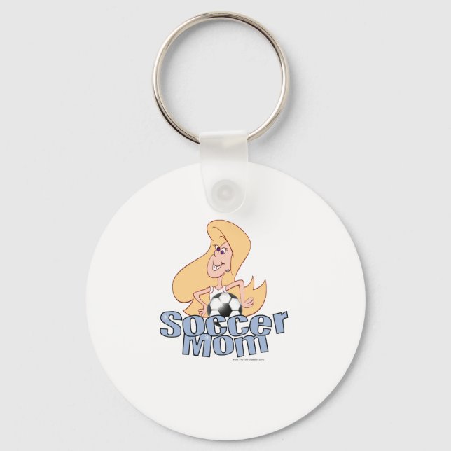 Soccer Mom Keychain (Front)
