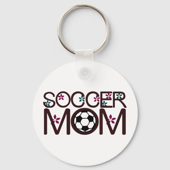 Soccer Mom Keychain (Front)